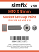 Simfix product label - 916A210008-T