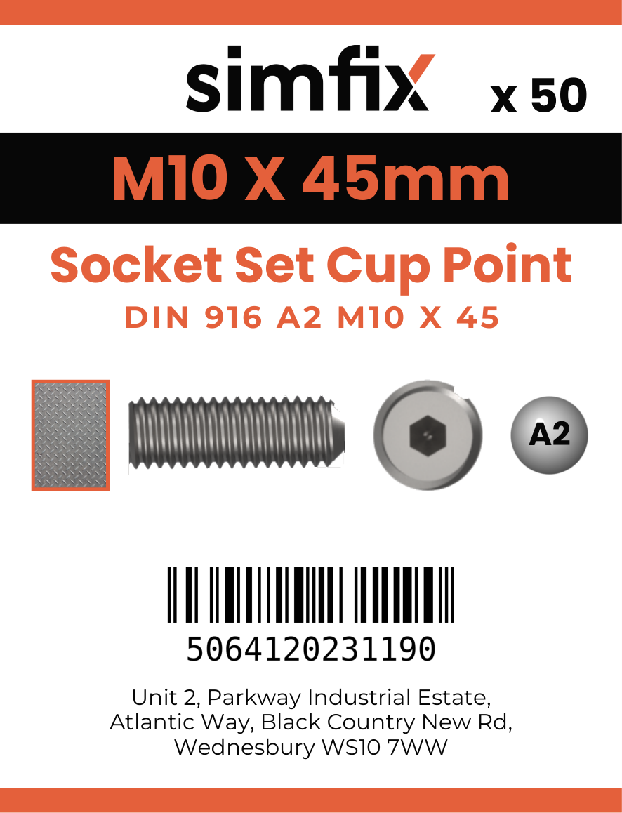 Simfix product label - 916A210045-T