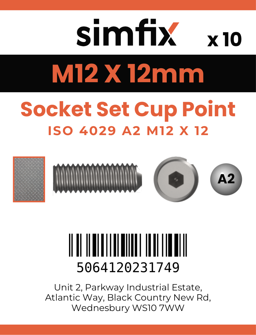 Simfix product label - 916A212012-D