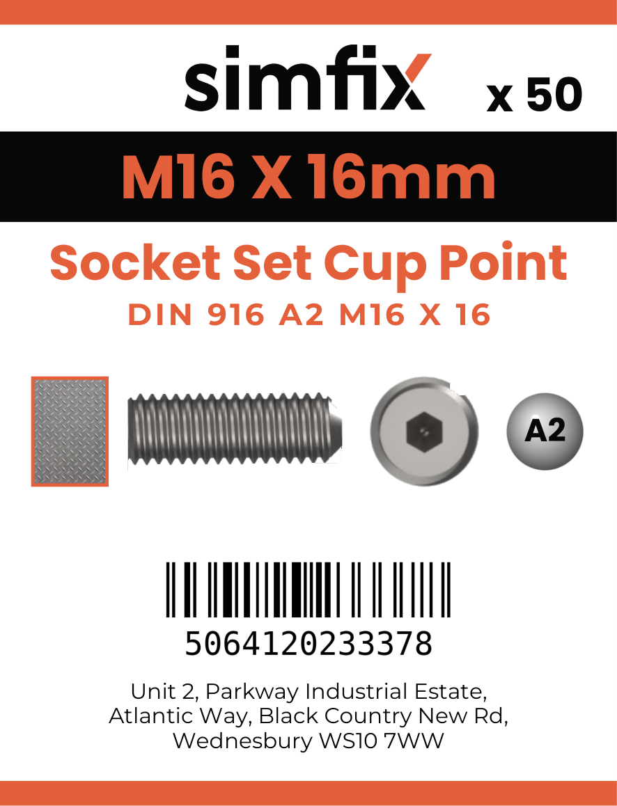 Simfix product label - 916A216016-T