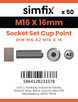 Simfix product label - 916A216016-T