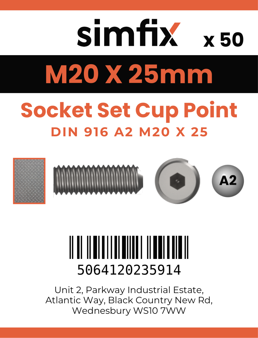 Simfix product label - 916A220025-T