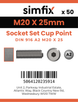 Simfix product label - 916A220025-T