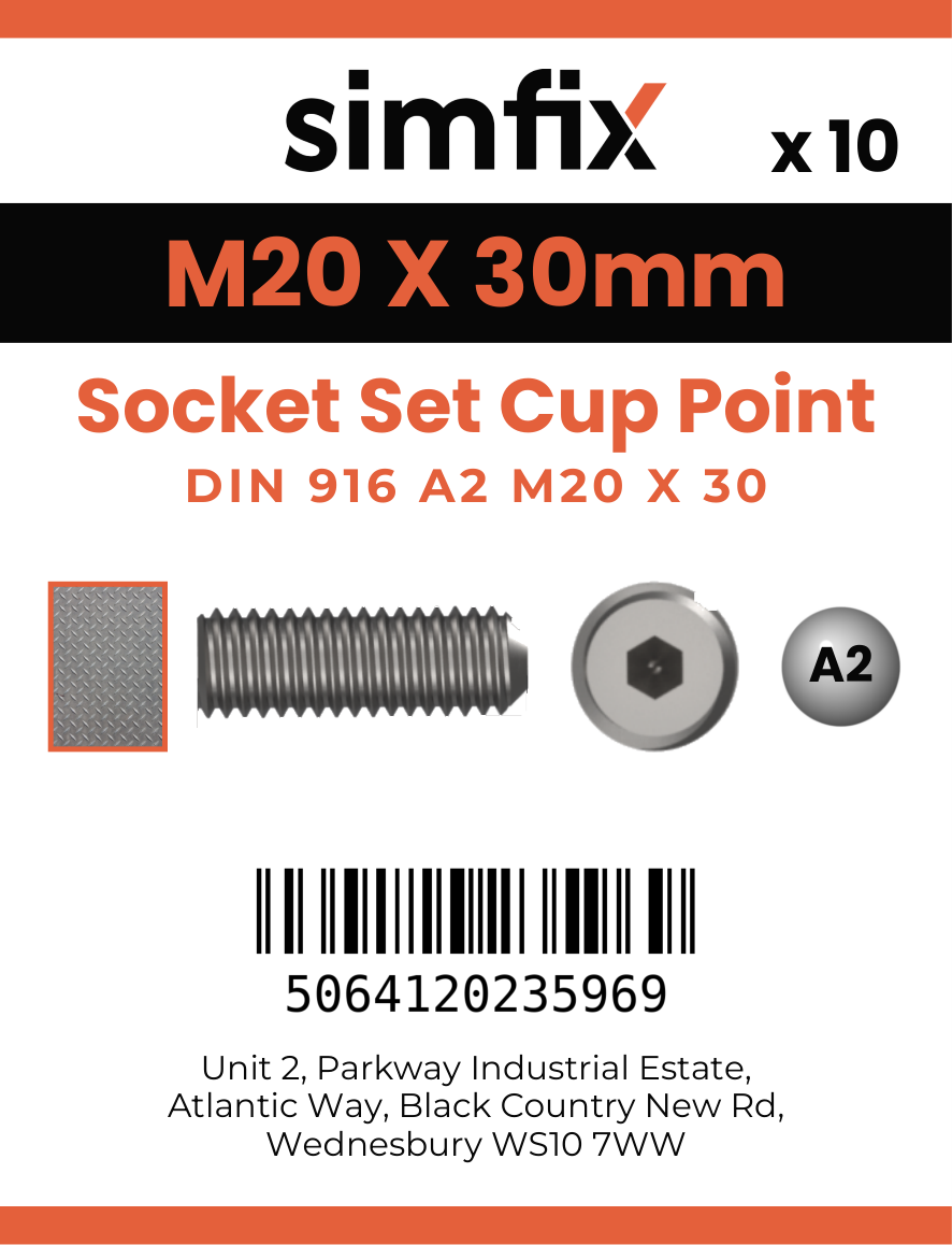 Simfix product label - 916A220030-D