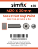 Simfix product label - 916A220030-D