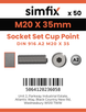 Simfix product label - 916A220035-T