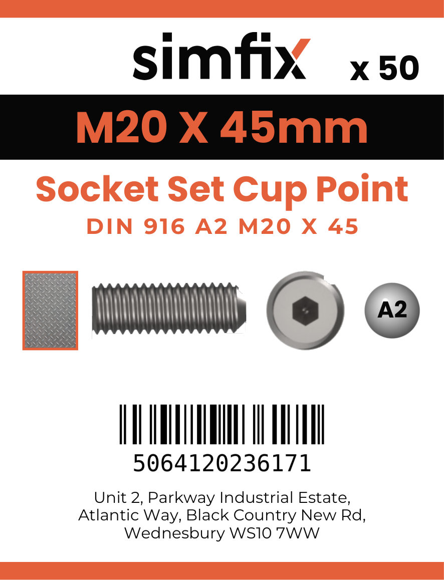 Simfix product label - 916A220045-T