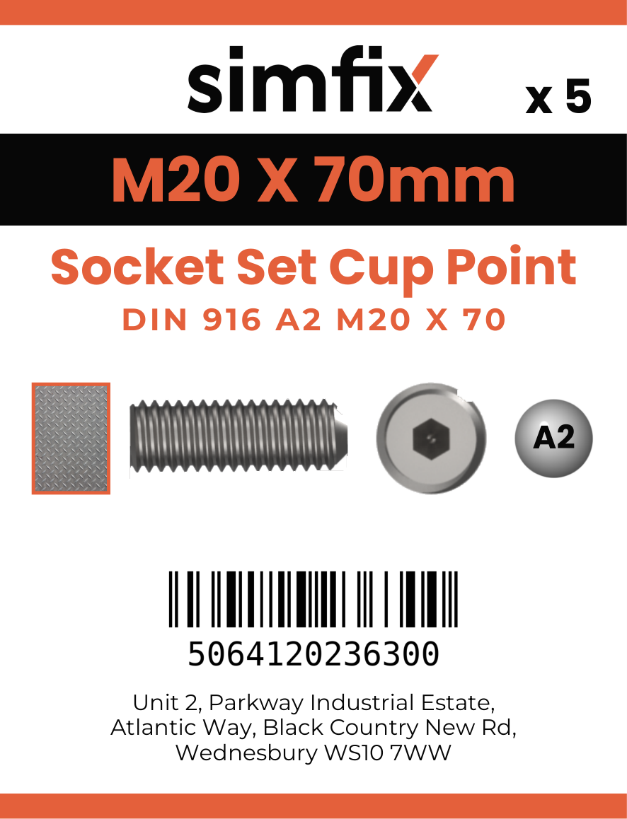Simfix product label - 916A220070-D