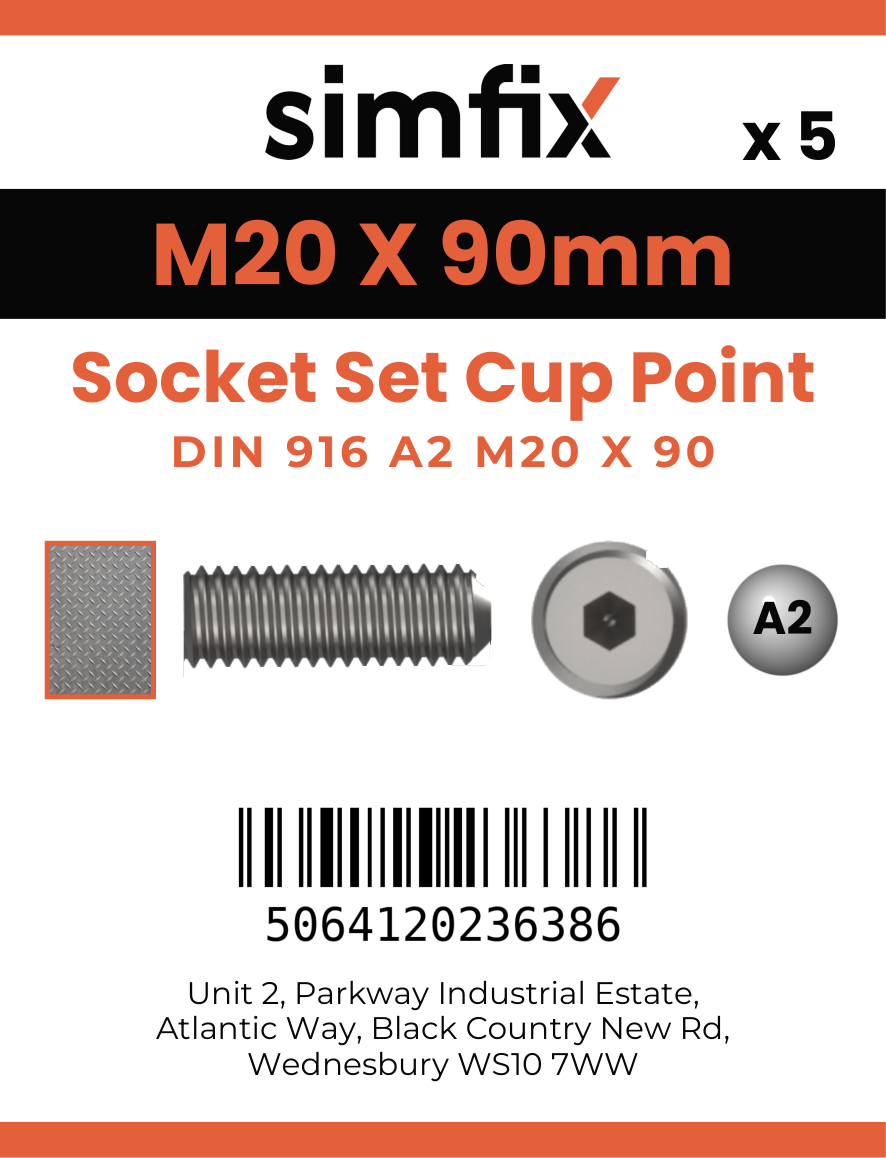 Simfix product label - 916A220090-D
