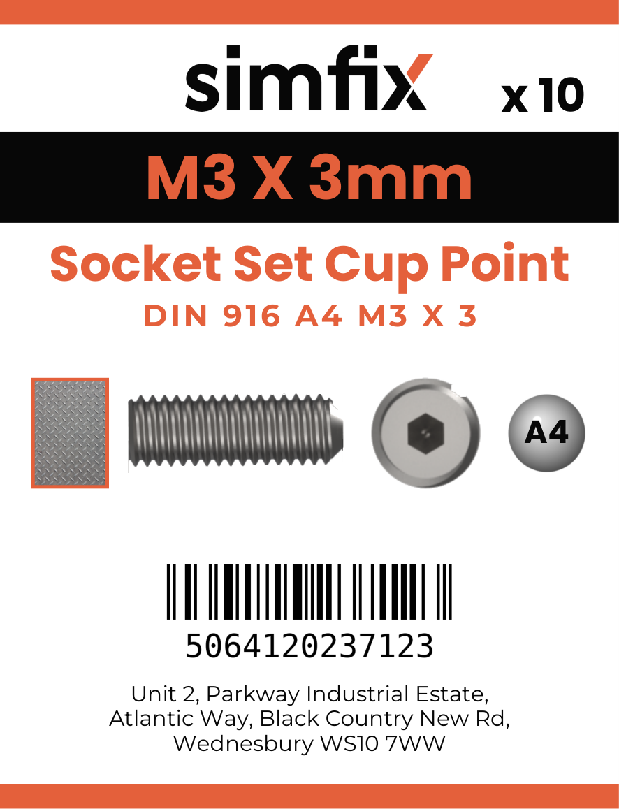 Simfix product label - 916A403003-D