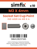 Simfix product label - 916A403004-D
