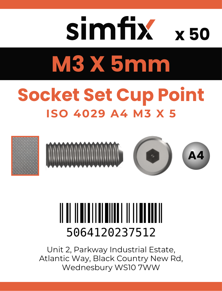 Simfix product label - 916A403005-T