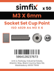 Simfix product label - 916A403006-T