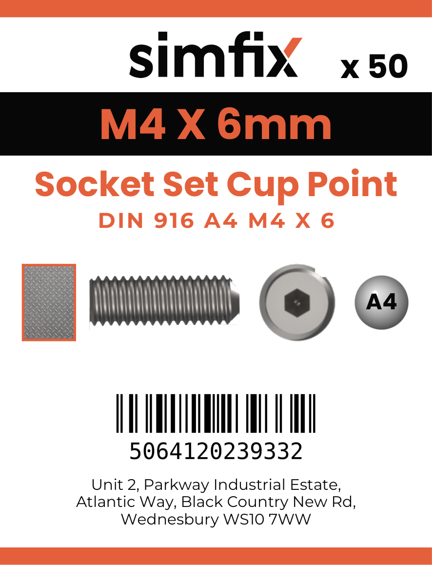 Simfix product label - 916A404006-T