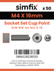 Simfix product label - 916A404016-T
