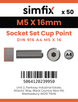 Simfix product label - 916A405016-T