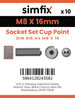 Simfix product label - 916A408016-D