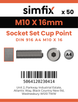 Simfix product label - 916A410016-T