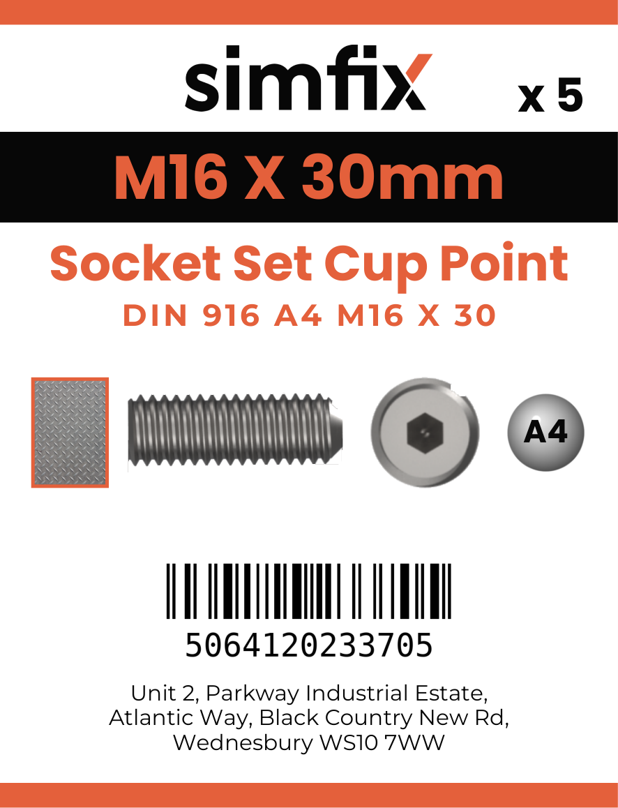 Simfix product label - 916A416030-D