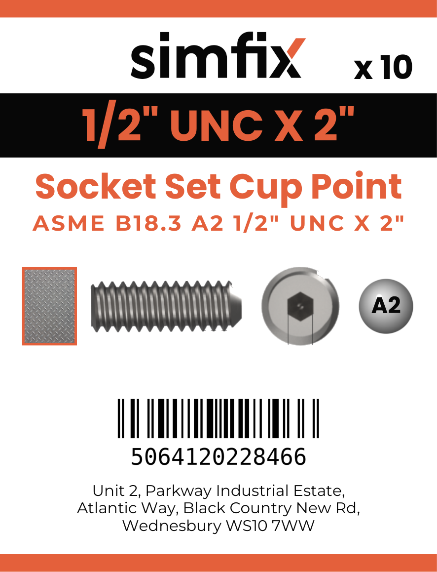 Simfix product label - 916UA212051-D