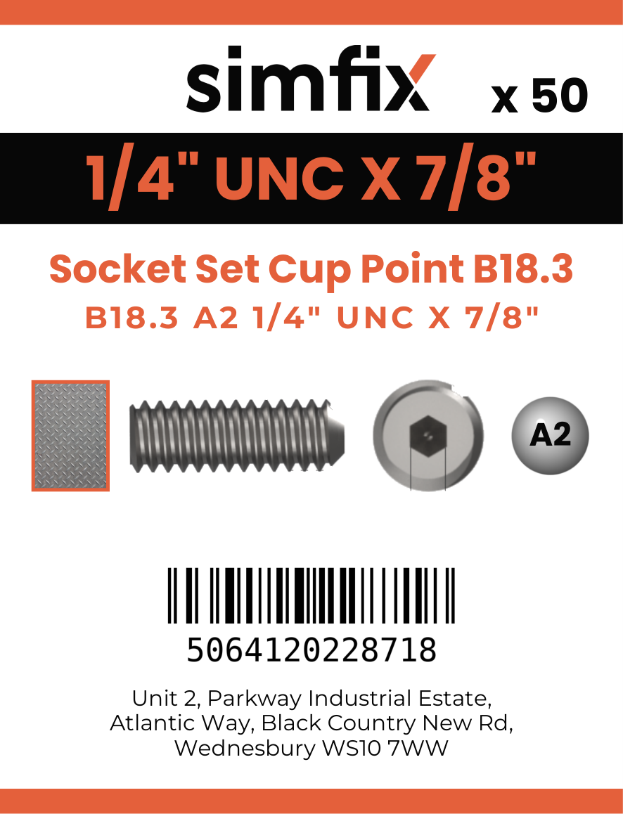 Simfix product label - 916UA214022-T