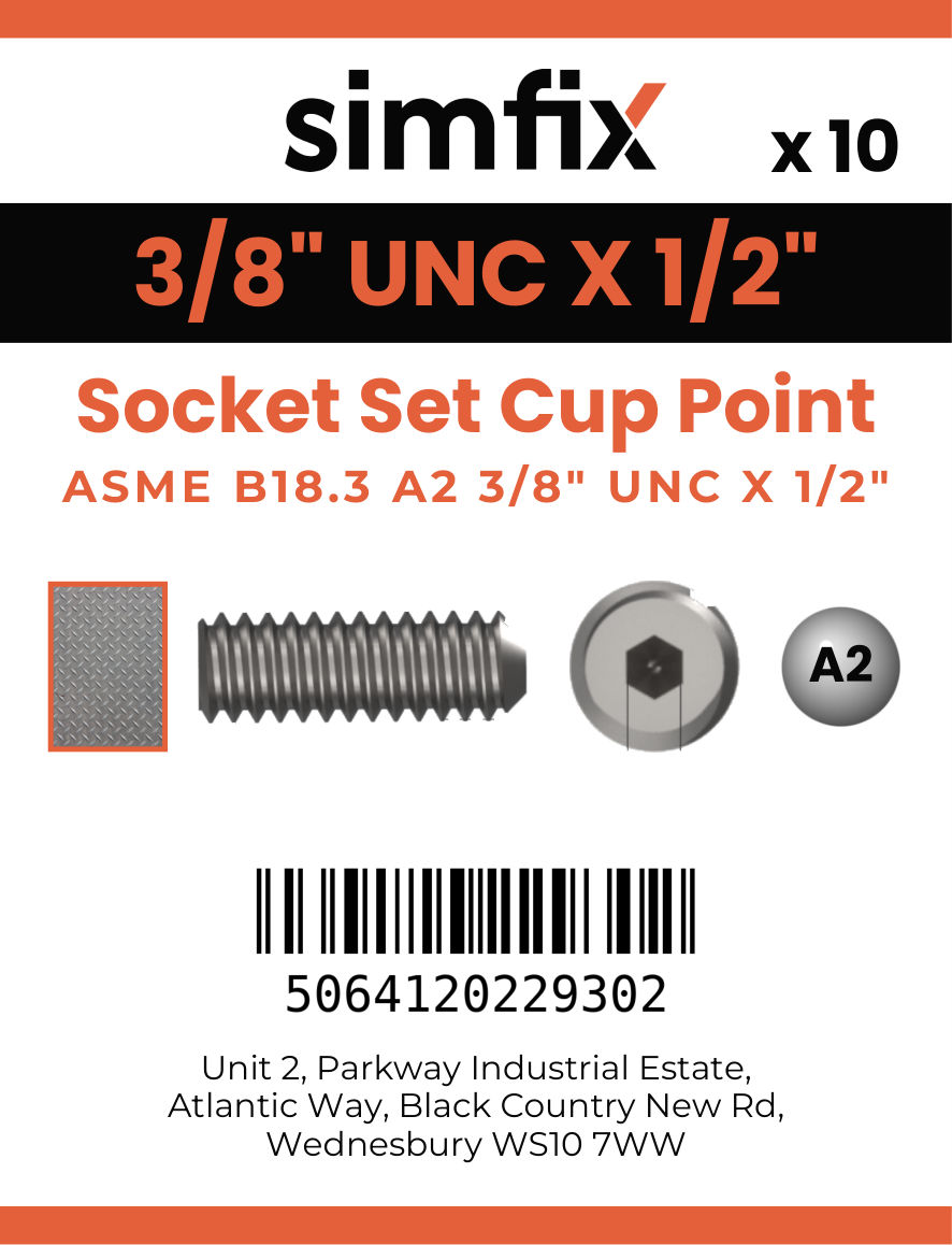 Simfix product label - 916UA238013-D