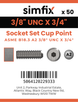Simfix product label - 916UA238019-T