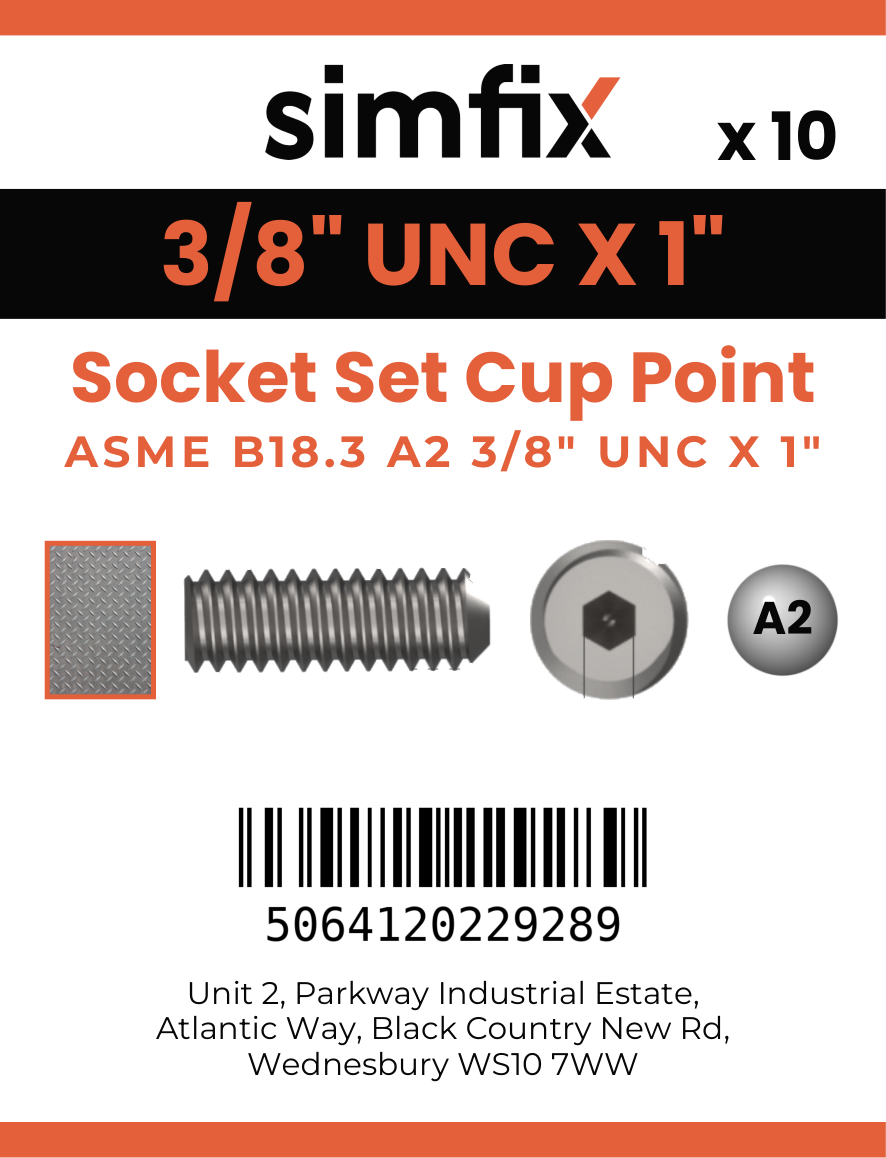 Simfix product label - 916UA238025-D