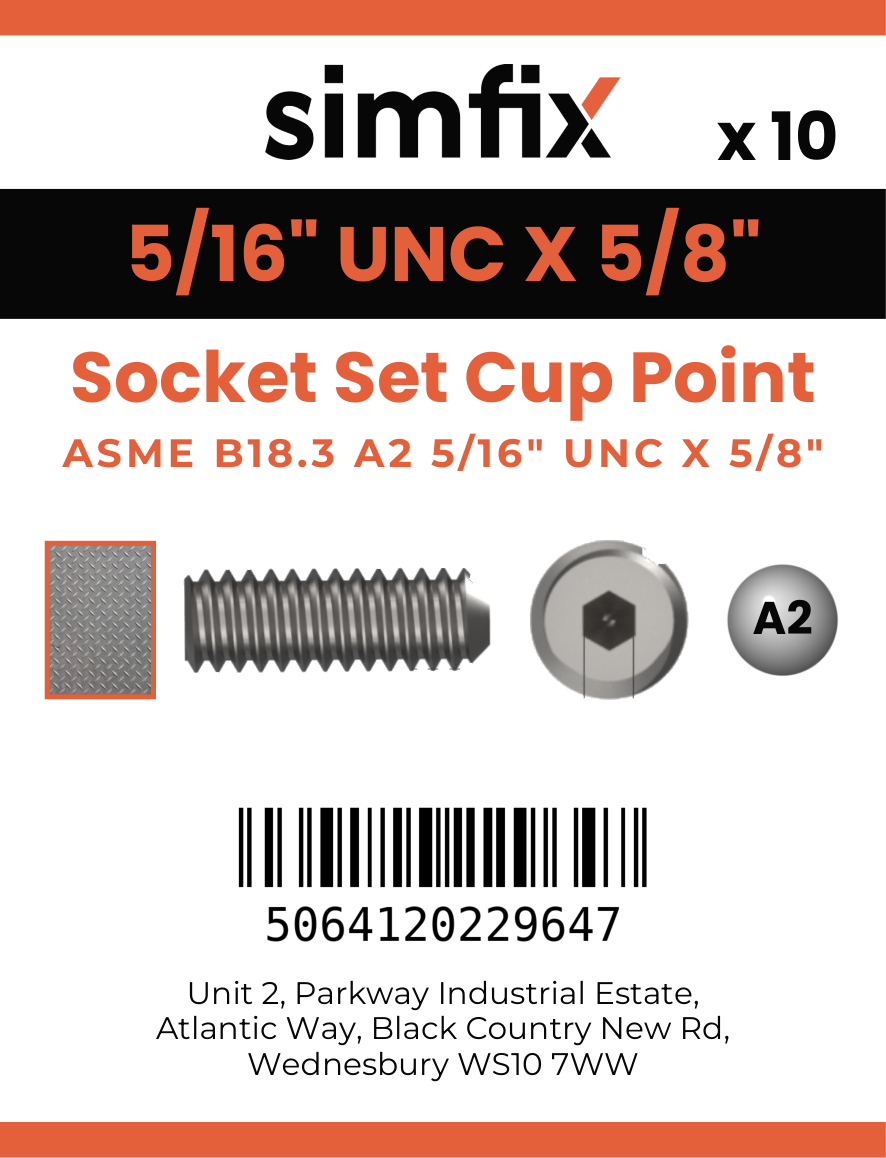 Simfix product label - 916UA2516016-D