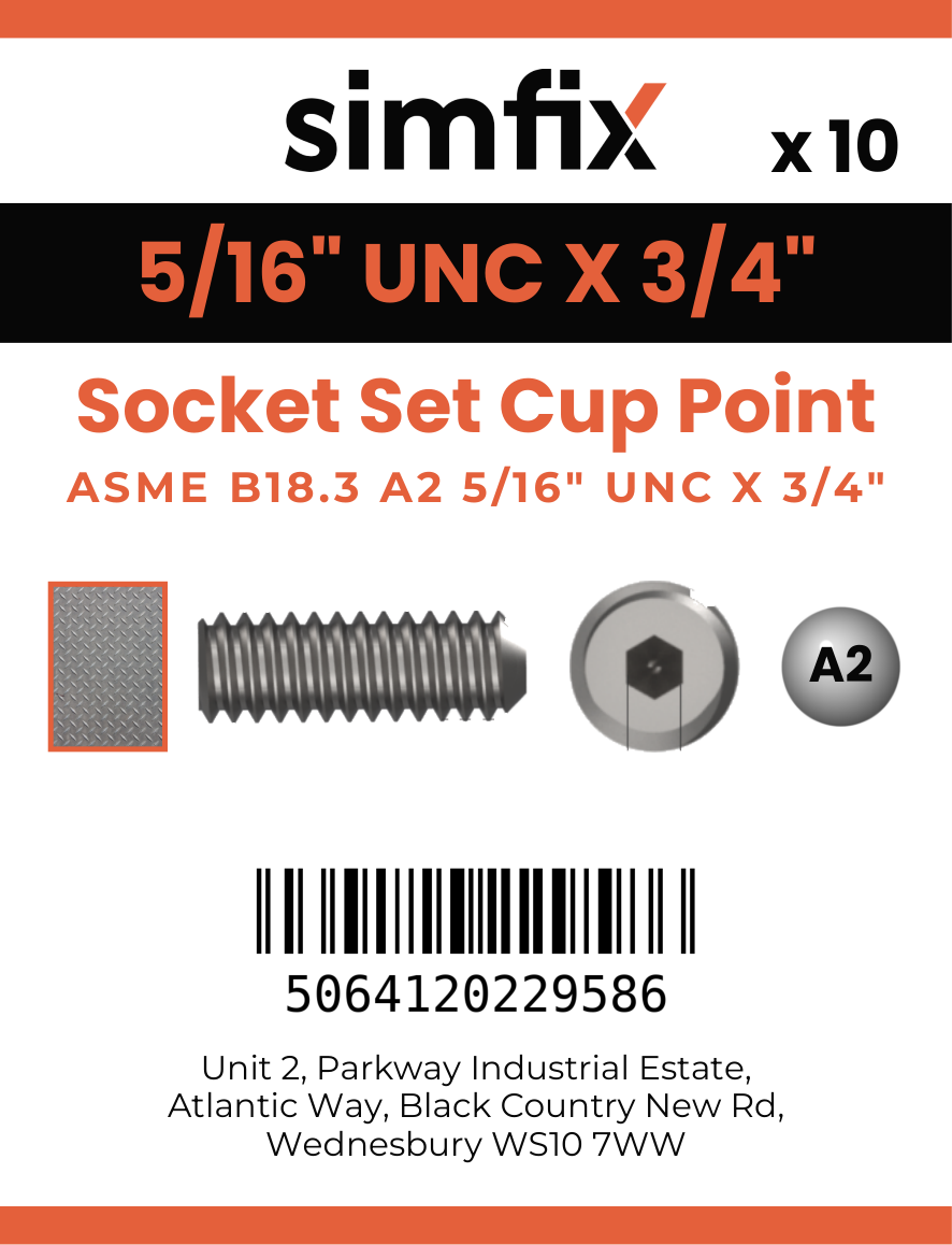 Simfix product label - 916UA2516019-D