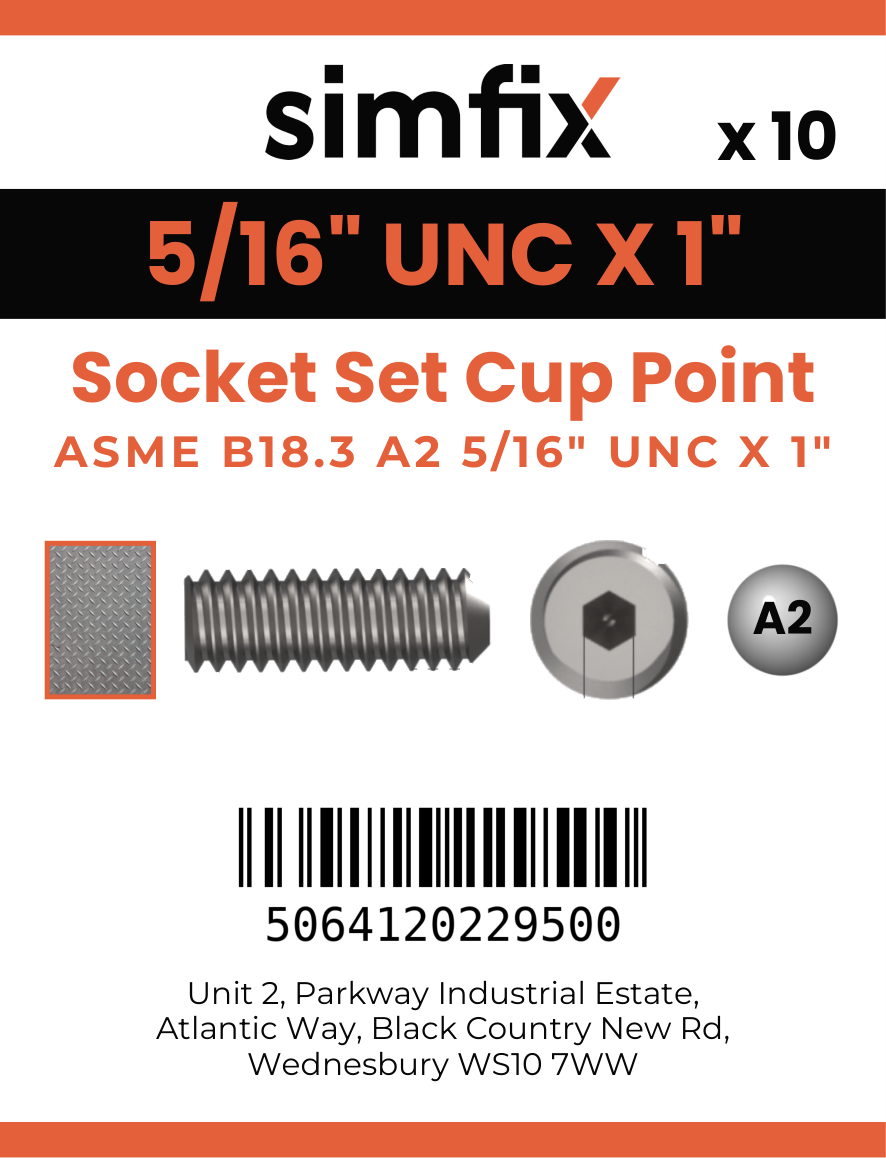 Simfix product label - 916UA2516025-D