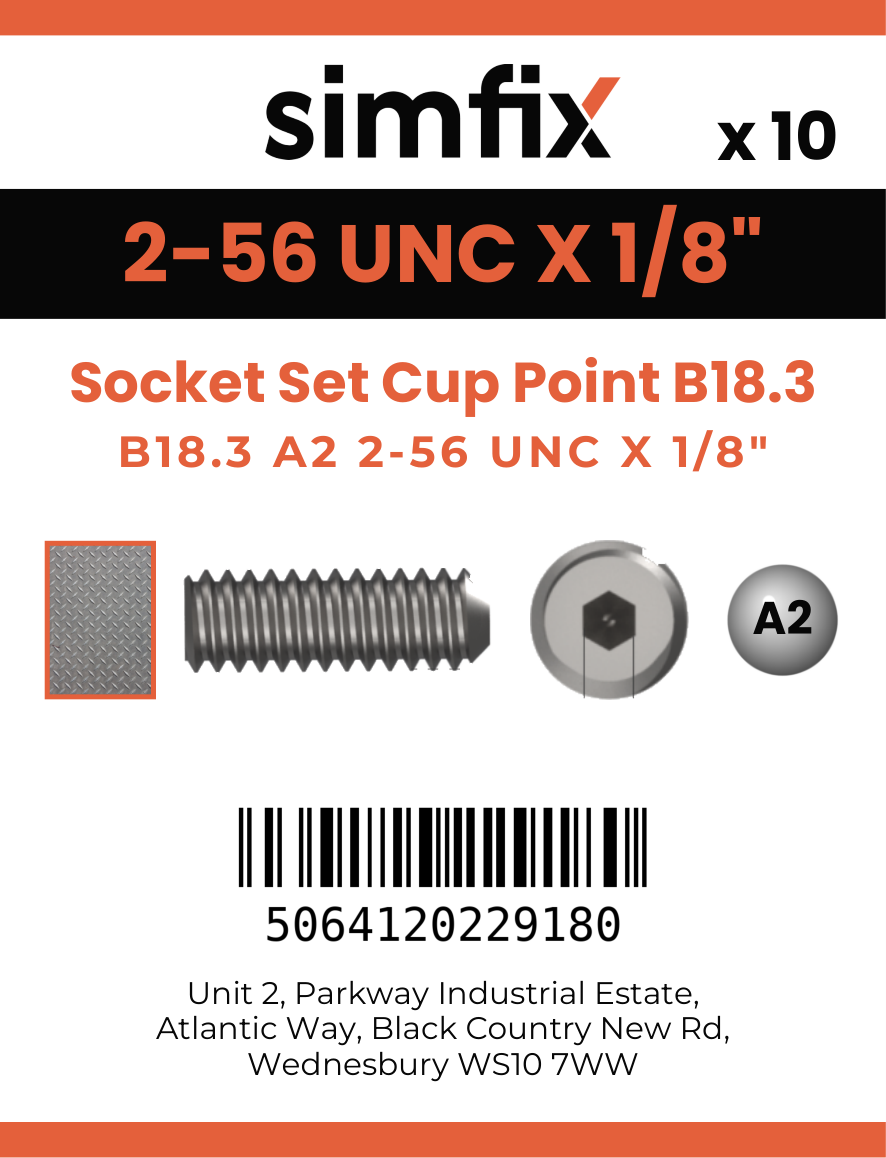 Simfix product label - 916UA2N02003-D