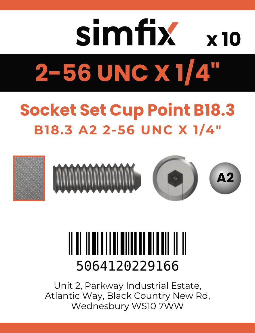 Simfix product label - 916UA2N02006-D