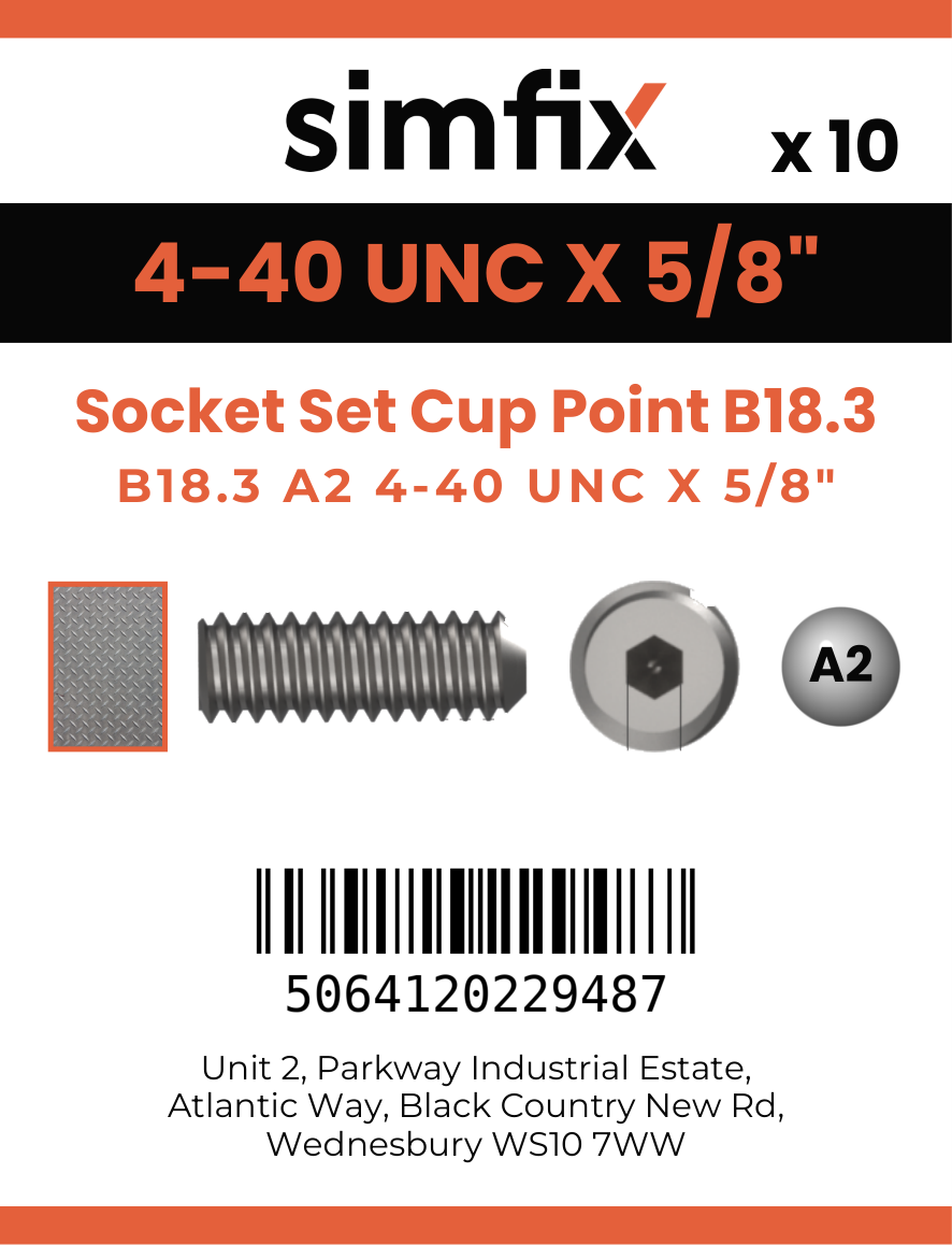 Simfix product label - 916UA2N04016-D