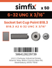 Simfix product label - 916UA2N06005-T
