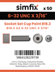 Simfix product label - 916UA2N06005-T