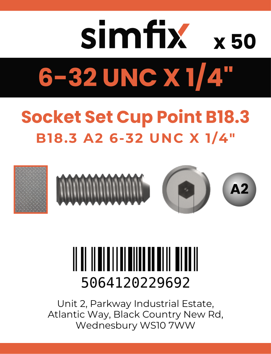 Simfix product label - 916UA2N06006-T