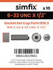 Simfix product label - 916UA2N06013-D