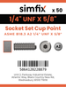 Simfix product label - 916UFA214016-T