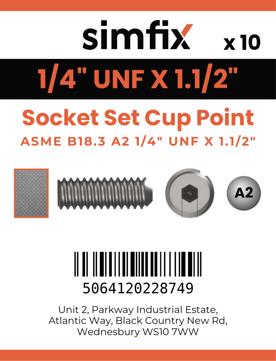 Simfix product label - 916UFA214038-D