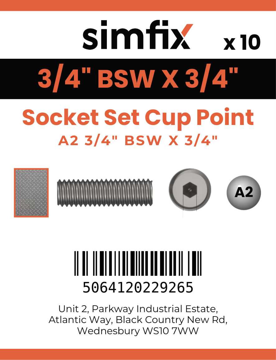 Simfix product label - 916WA234019-D