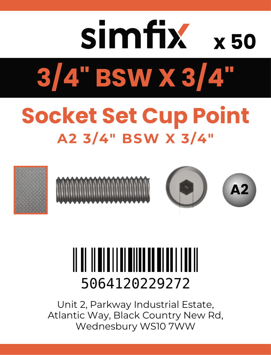 Simfix product label - 916WA234019-T