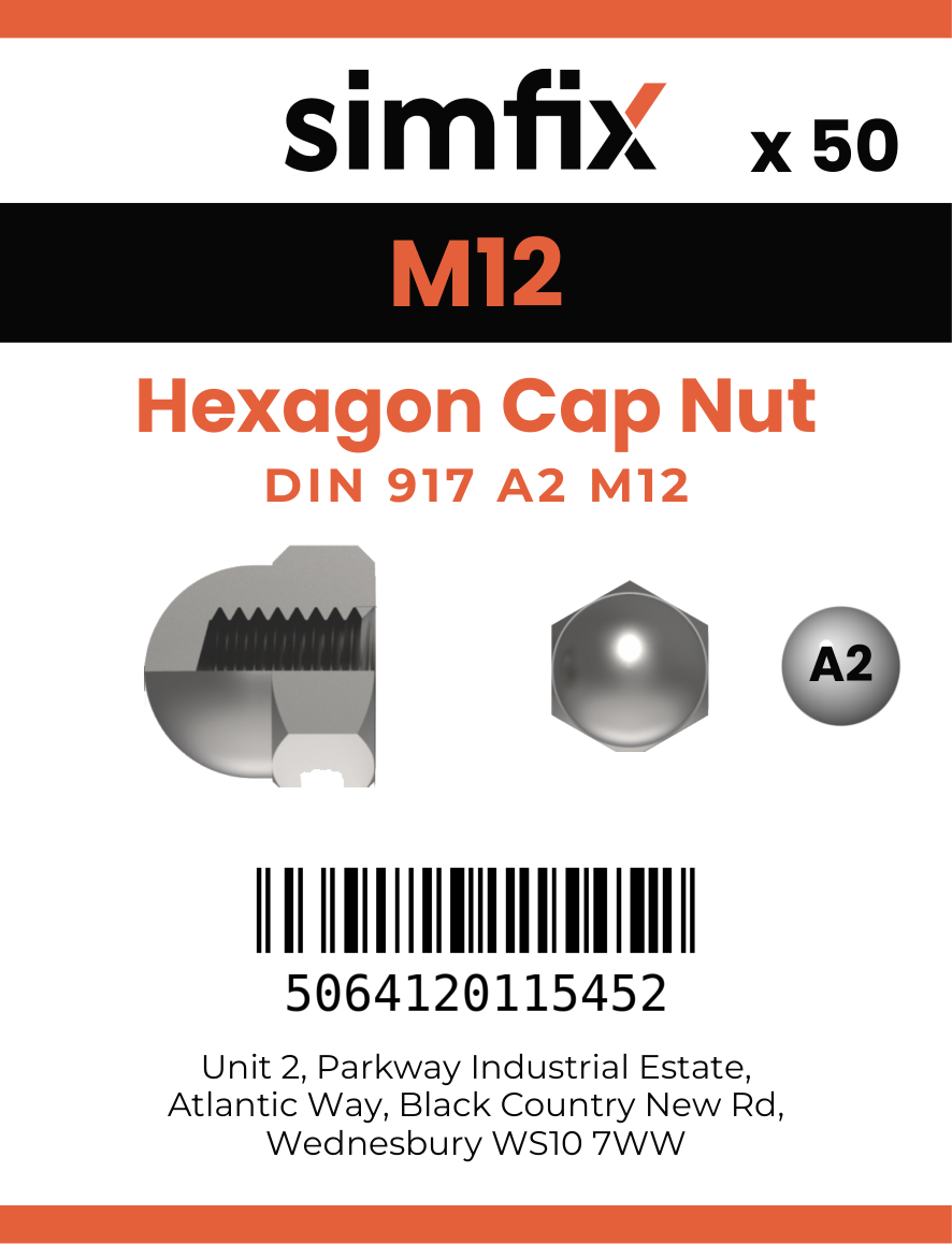 Simfix product label - 917A212-T