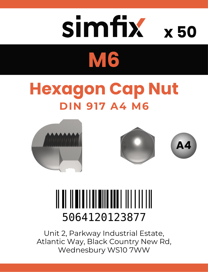 Simfix product label - 917A406-T