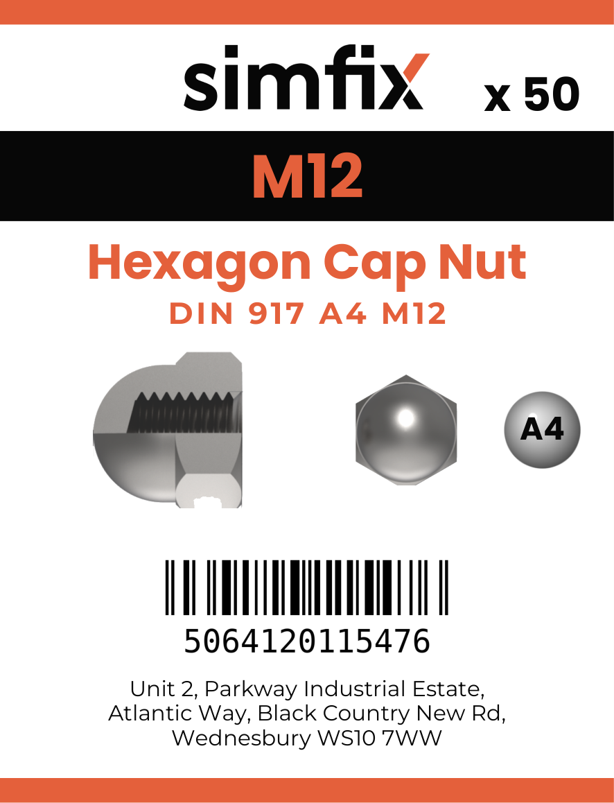 Simfix product label - 917A412-T