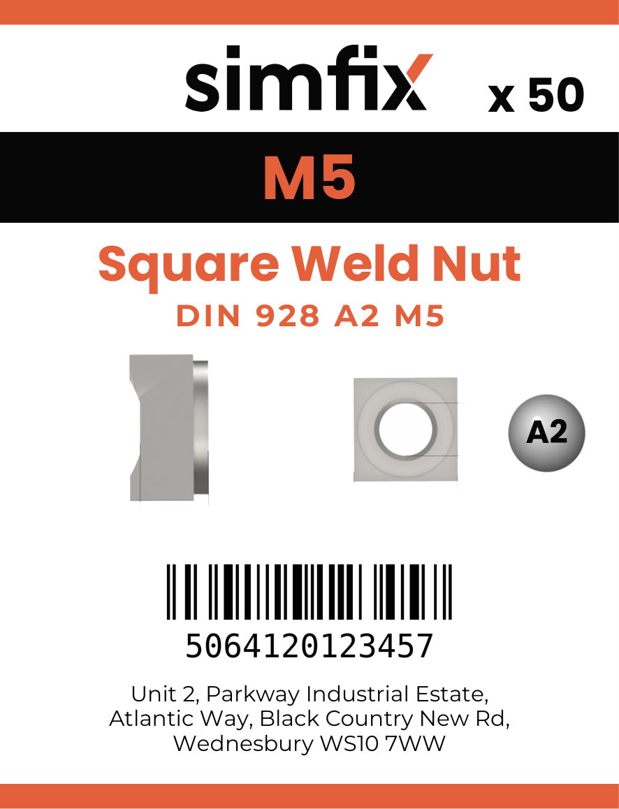 Simfix product label - 928A205-T
