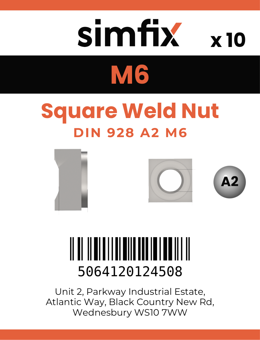 Simfix product label - 928A206-D