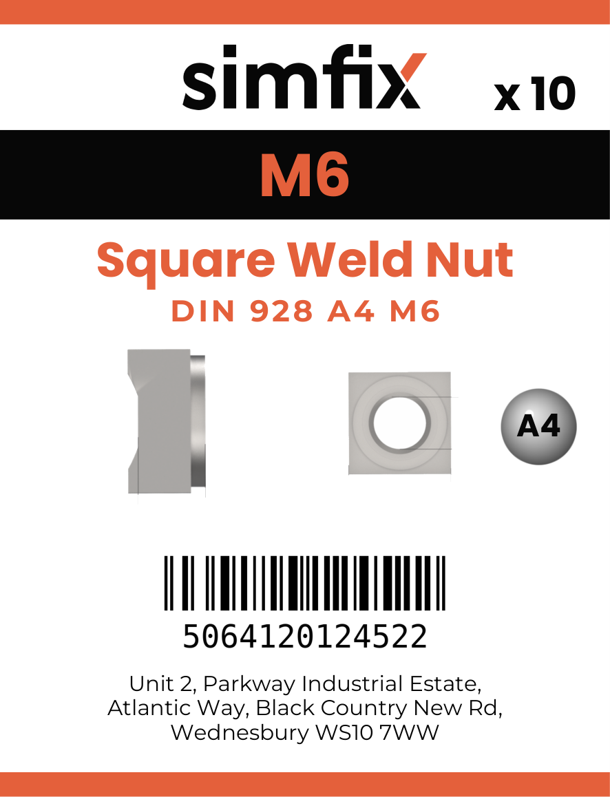 Simfix product label - 928A406-D