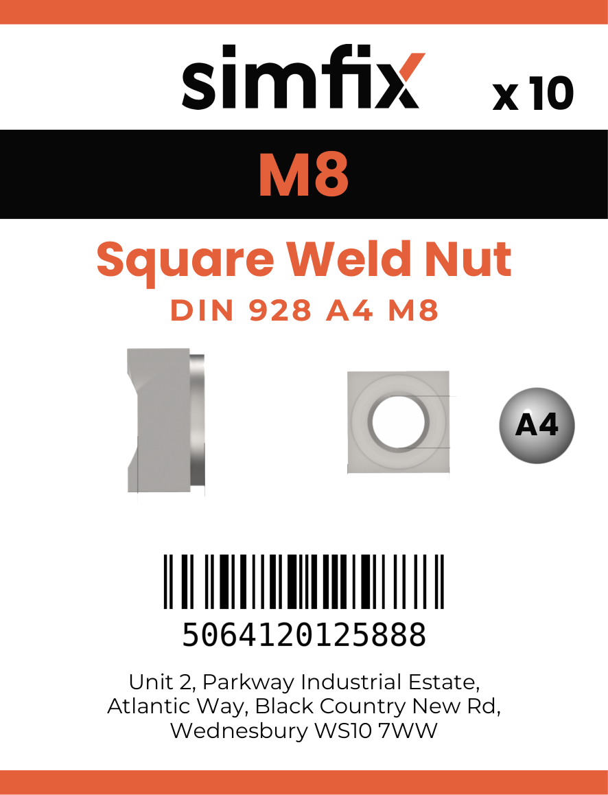 Simfix product label - 928A408-D