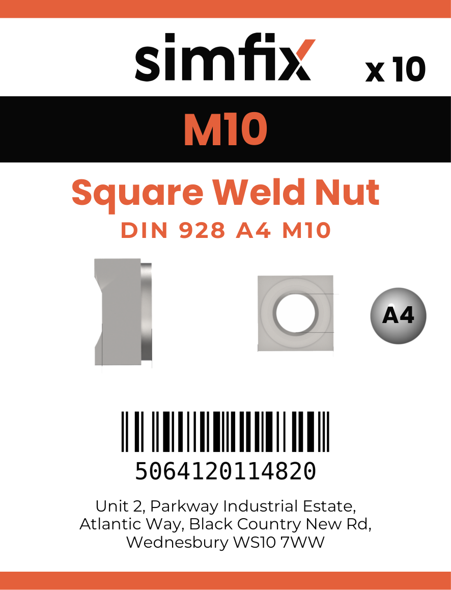 Simfix product label - 928A410-D
